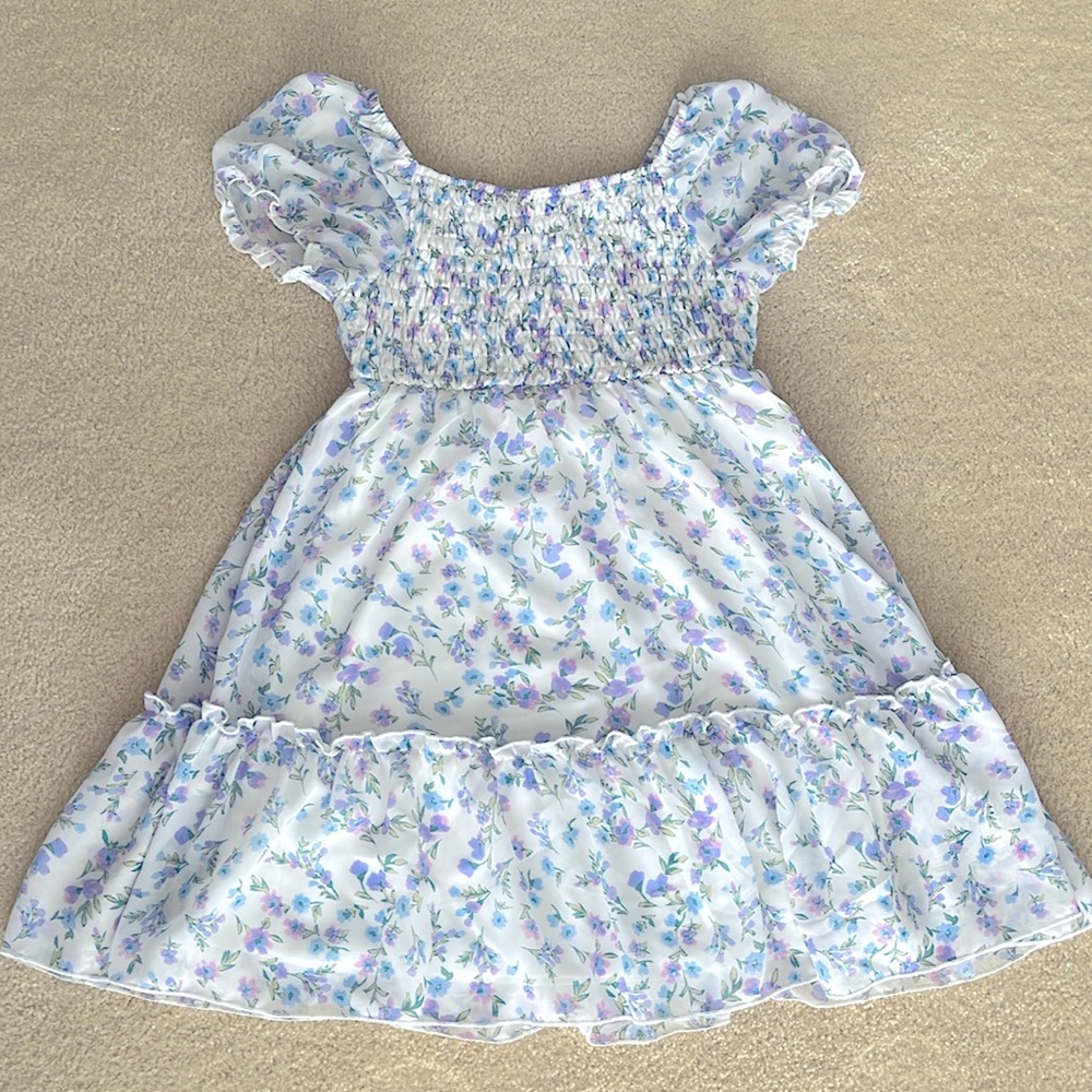 Floral girls dress